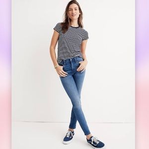 Madewell Roadtripper Crop Skinny Jeans in Declan Wash